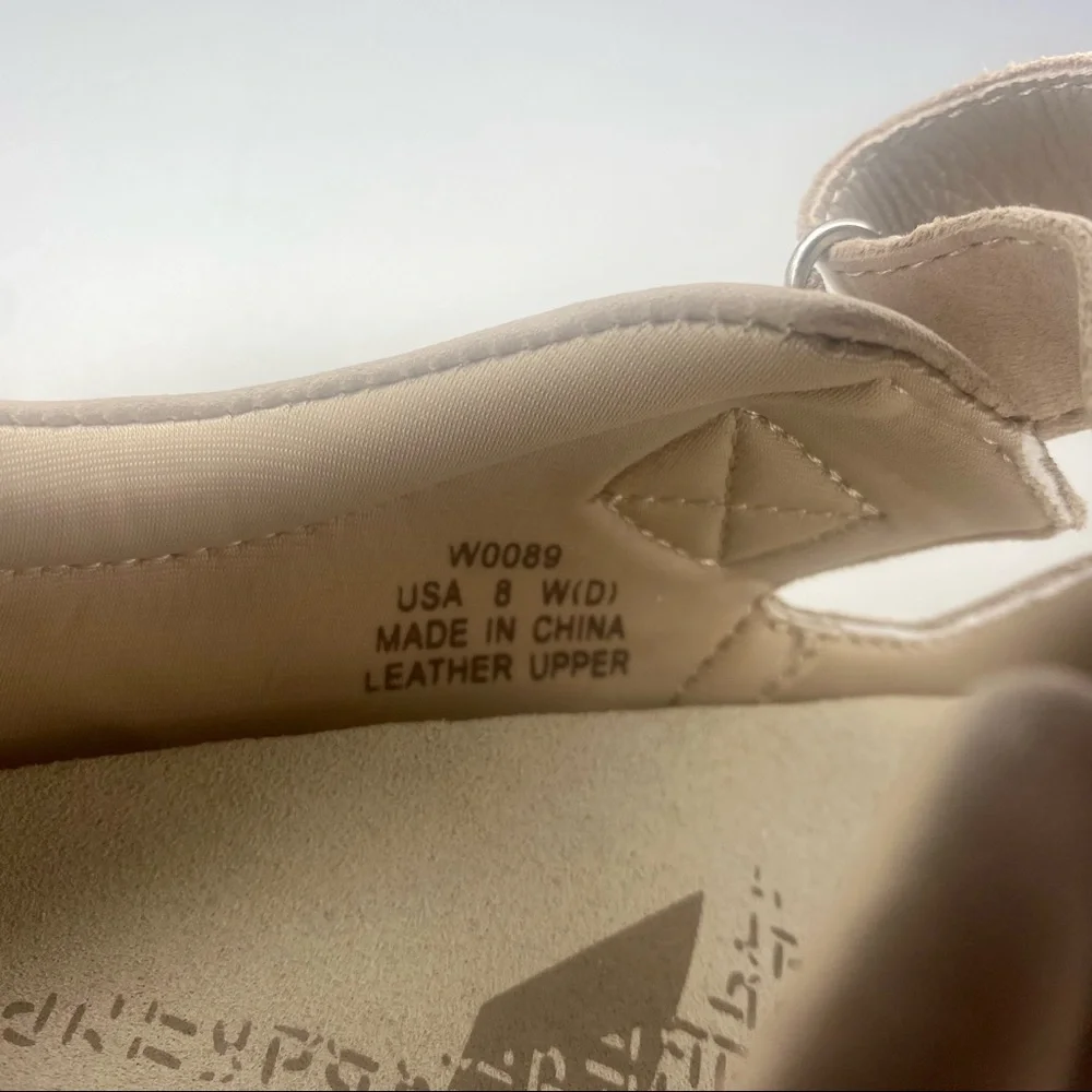 Propet Pedic Walker Sandals Dusty Tan Nubuck NW/OT Adjustable Straps - Picture 13 of 15